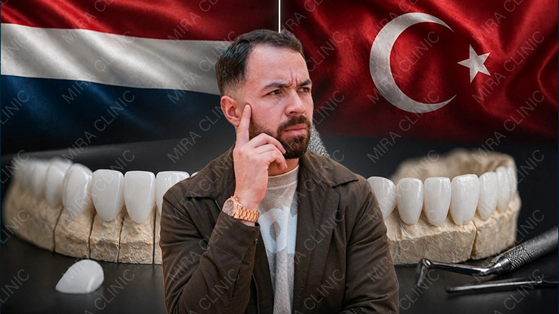 Hollywood Smile Cost in the Netherlands vs Turkey